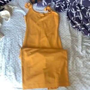 Zara midi bodycon dress